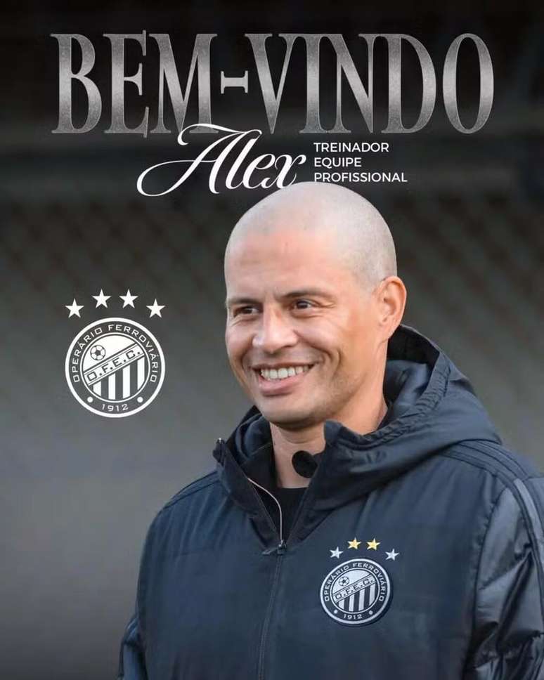 Alex tentar&aacute; fazer o Oper&aacute;rio-PR reagir na S&eacute;rie B do Campeonato Brasileiro &ndash;