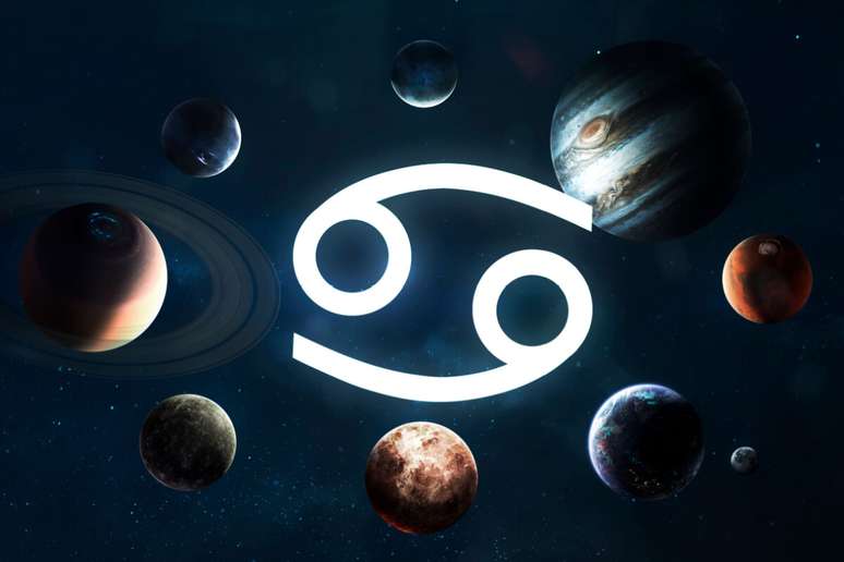 Os planetas exercem ação no signo de Câncer
