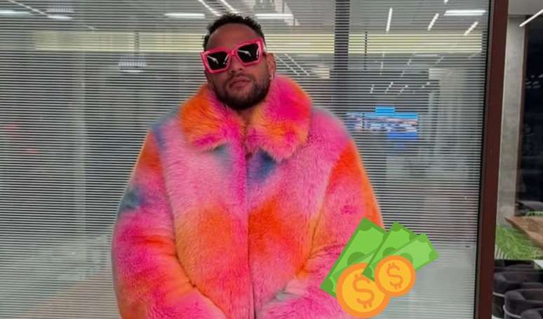 Nem xadrez, nem botas! Quanto custa o look rosa e polêmico de Neymar em festa junina? Confira o preço e mais detalhes:.