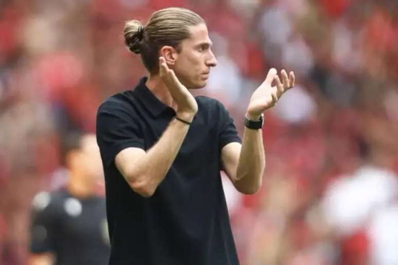 Filipe Luís, técnico do Flamengo