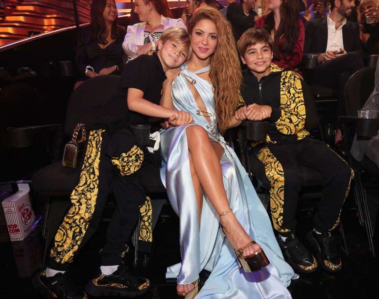 Shakira's children, Sasha (right) and Milan (left) live with her in Miami Shakira's children, Sasha (right) and Milan (left) live with her in Miami