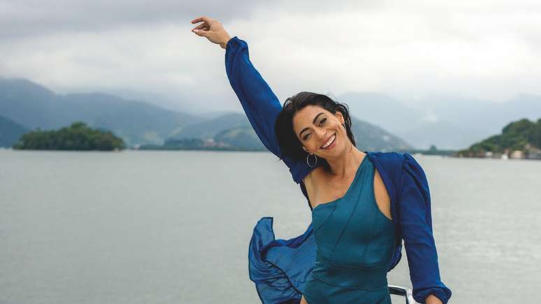A atriz Carol Castro