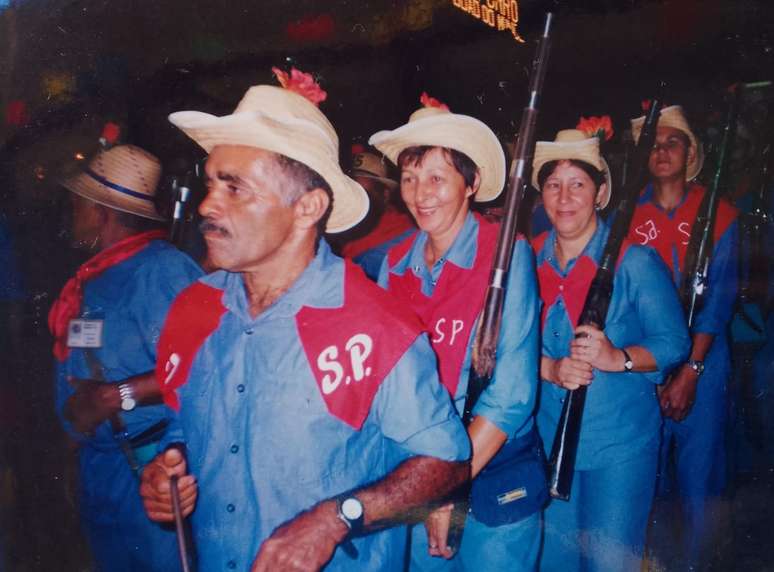 Depois de muita insistência, ela entrou para o 27º Batalhão da Serra dos Cavalos aos 30 anos 