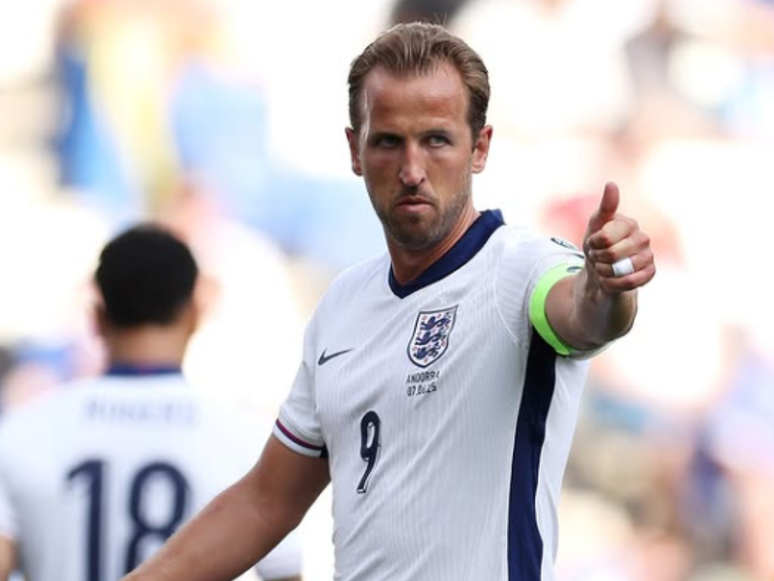 Harry Kane em ação pelo Bayern de Munique (Foto: Divulgação/Bayern)