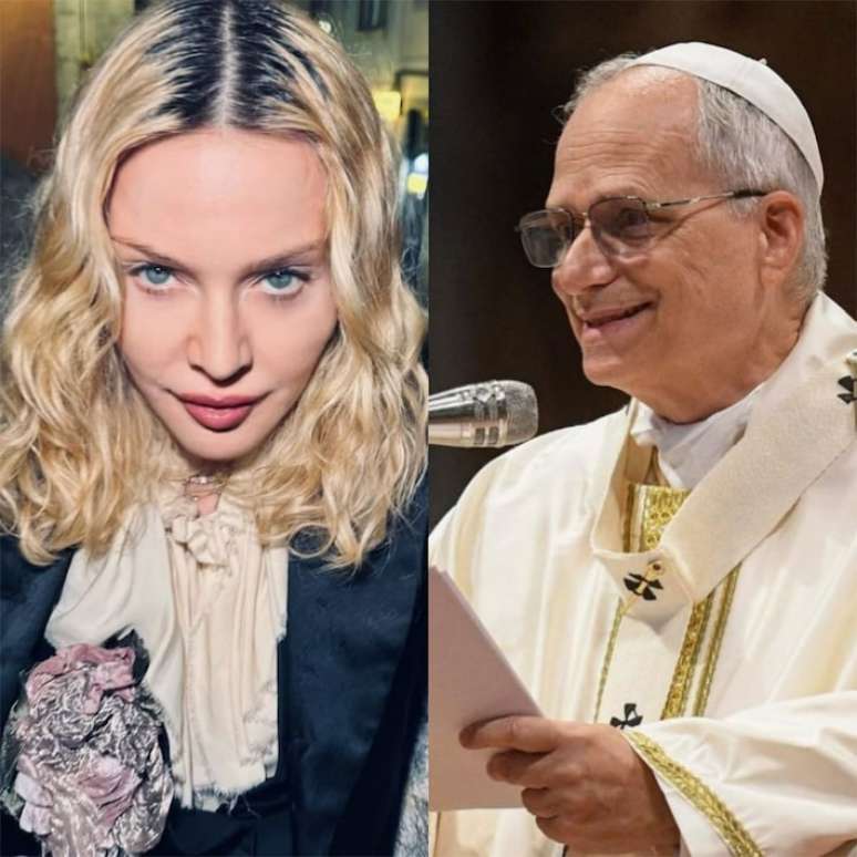 Madonna jokes with her father after the study that the exhibition is the cousin of Pope Leo XIV; I wait