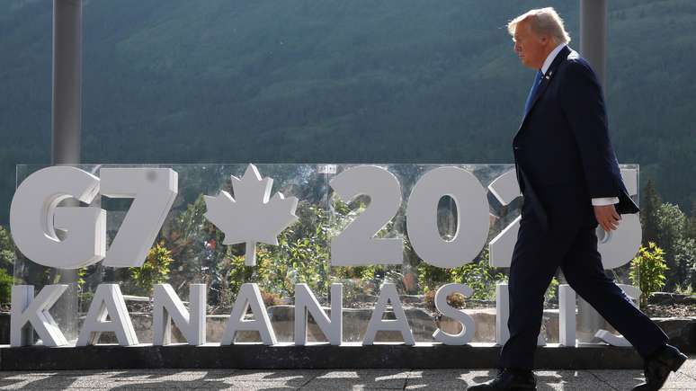 Nem tudo, porém, na passagem de Trump pelo G7 foi motivo de concordância