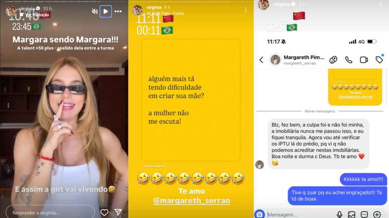 Stories de Virginia Fonseca