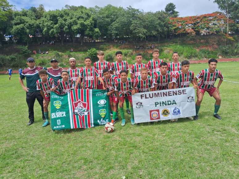 Fluminense Pinda, de Pindamonhangaba, interior paulista, conquistou o sub 15 no ano passado, vencendo o Arena Santa Inês.