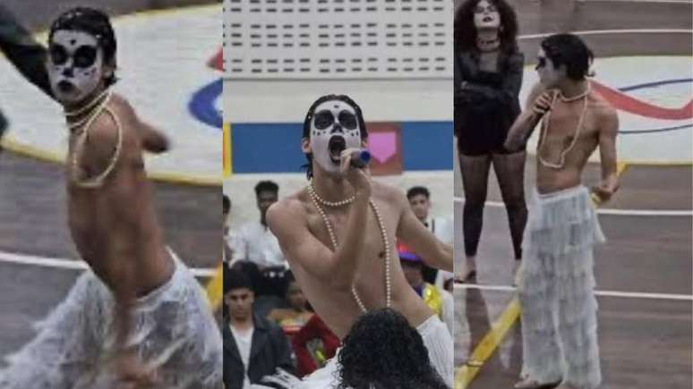 Com mais de 1,4 milhão de visualizações no TikTok, o vídeo da peformace logo repercutiu em outras redes sociais, como Instagram e X