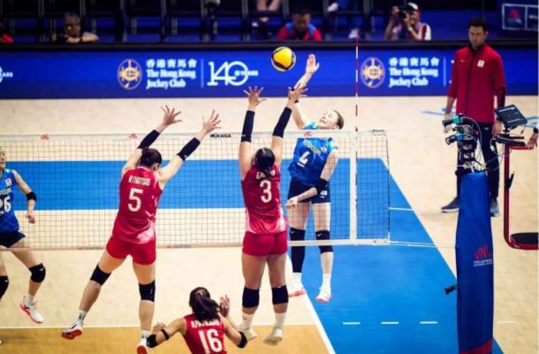 Japan is surprised and loses the use of 100% in VNL