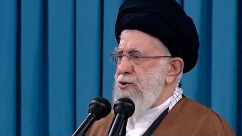 O aiatolá Ali Khamenei, líder máximo do Irã