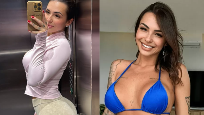 Musa fitness 'perfeita' vende suor e revela que gosta de barriga saliente