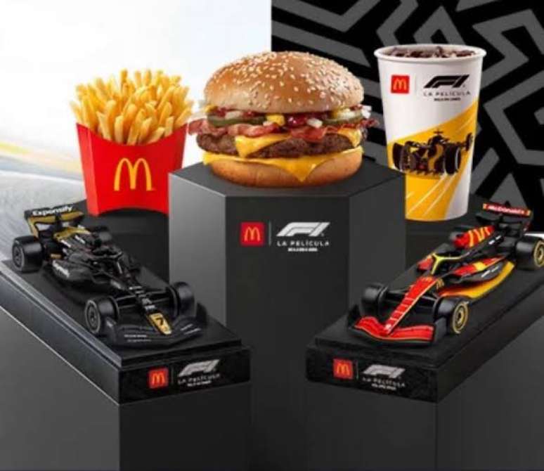 Fãs poderão adquirir uma miniatura no combo do McDonald's