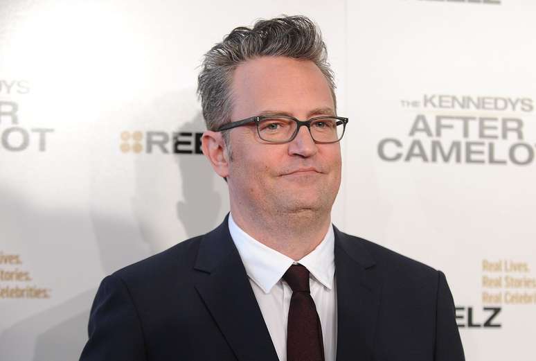 O ator Matthew Perry em 15 de março de 2017 em Beverly Hills, Califórnia.