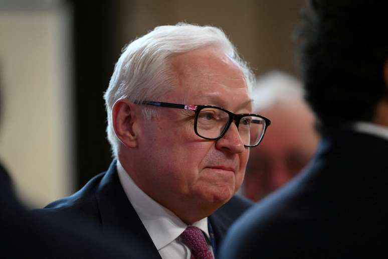 Sergei Ryabkov em reunião do Brics no Rio de Janeiro 28/4/2025