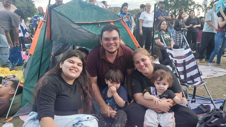 Família do pastor Eliel Oliveira dos Santos