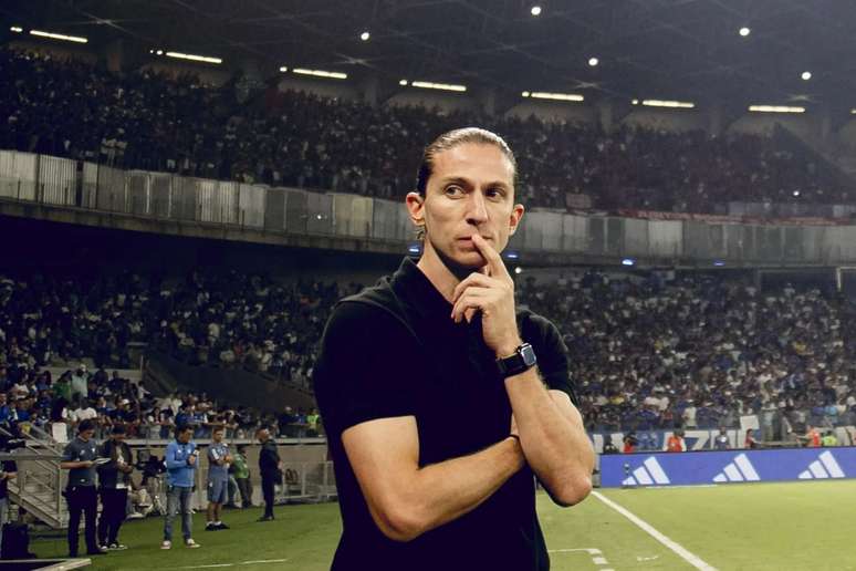 Filipe Luís, treinador do Flamengo