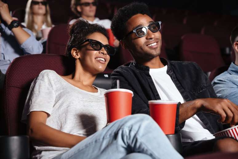 O cinema oferece diferentes estímulos sensoriais 