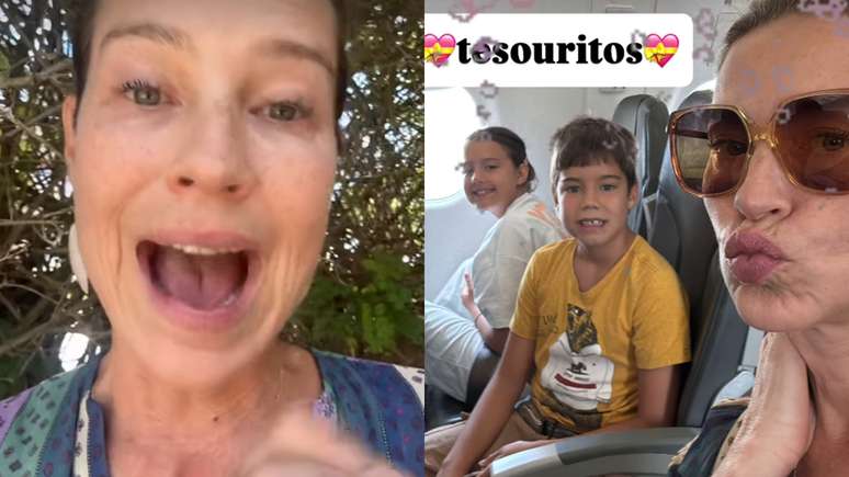 Luana Piovani desabafou sobre o barraco que armou num voo do Brasil para Portugal