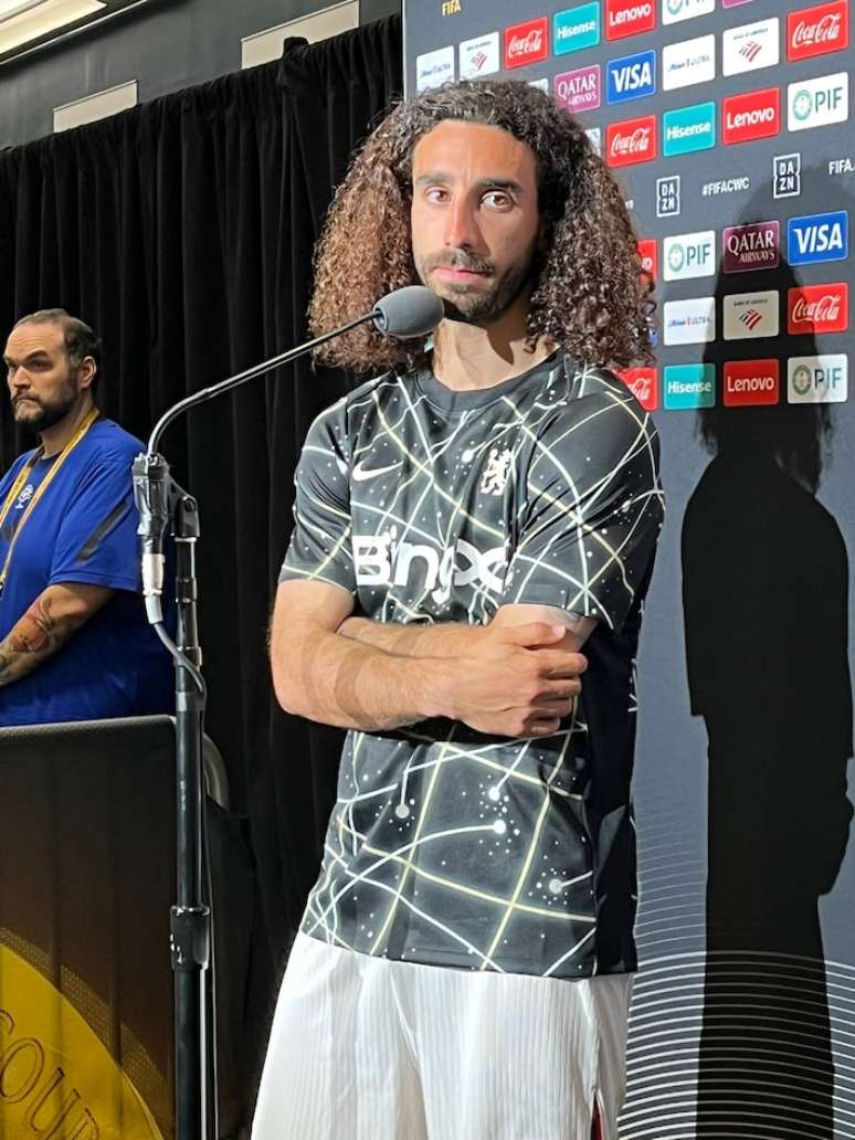 Cucurella, lateral-direito do Chelsea, após derrota para o Flamengo no Mundial.