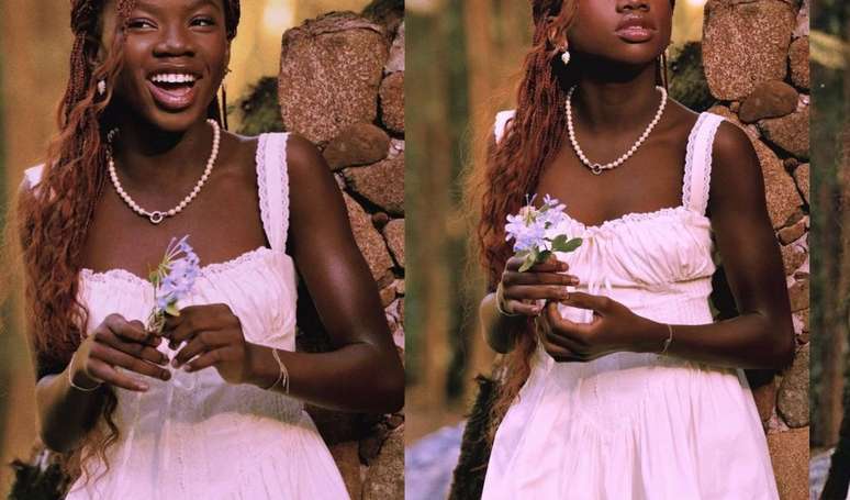 Look cottagecore e muita beleza: Títi, filha de Gio Ewbank e Gagliasso, recebe chuva de elogios de Fe Paes Leme e mais famosas em fotos. 'Deusa'.