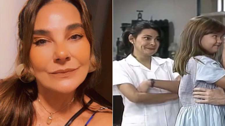 Cibele Larrama em cena de A Viagem