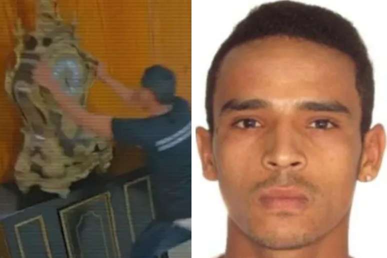 Antônio Cláudio Alves Ferreira foi filmado depredando o relógio histórico de Balthazar Martinot