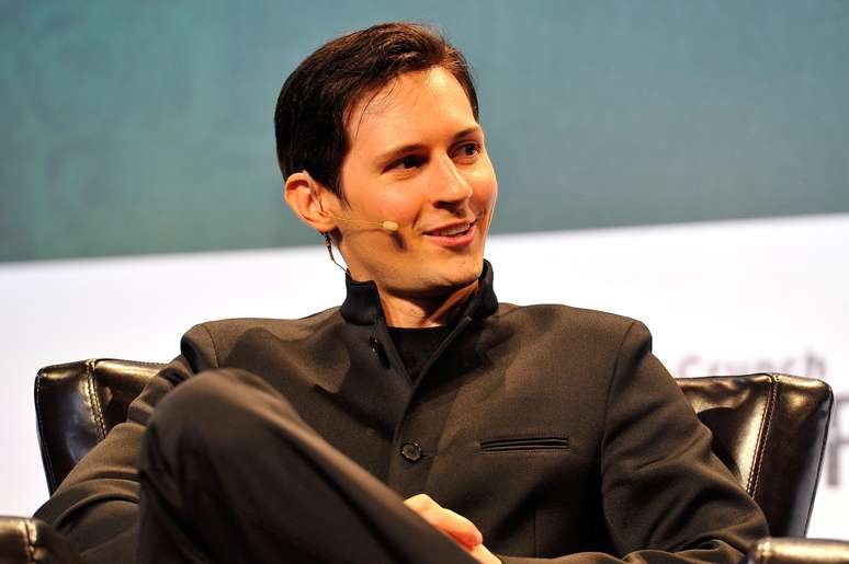 Pavel Durov durante evento em 2015