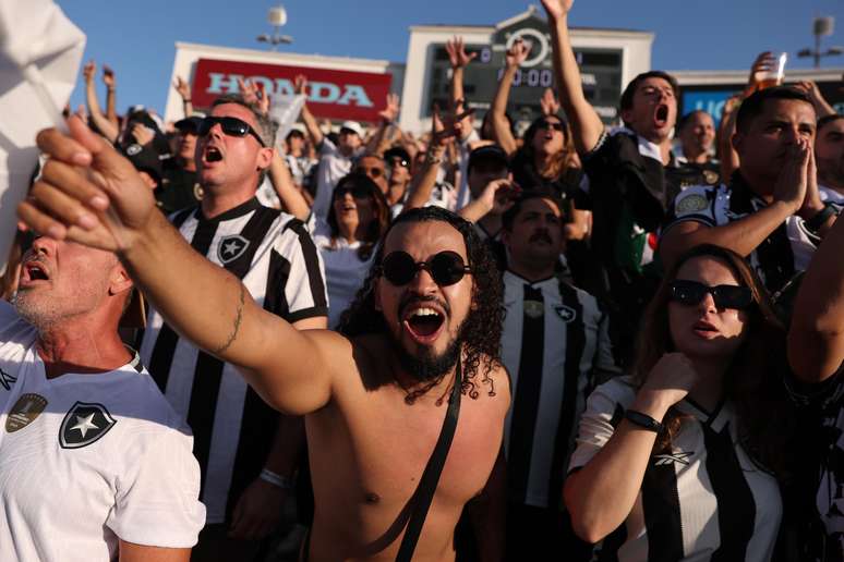 Torcida do Botafogo fez a festa nos Estados Unidos