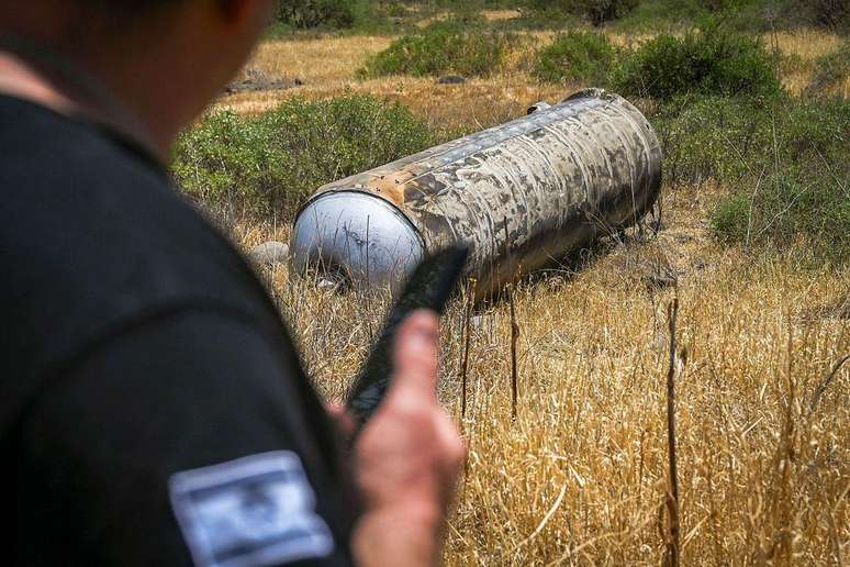 O Ir&atilde; disparou alguns de seus maiores e mais potentes m&iacute;sseis contra Israel, e alguns conseguiram atravessar o sistema Domo de Ferro
