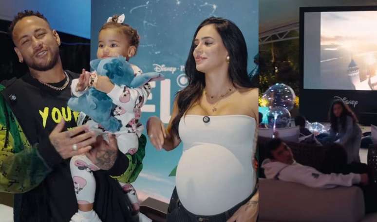 Who can, can! Disney Rides Cinema Vip in the house of Neymar and Bruna Biancardi; Mavie Shines Minnie