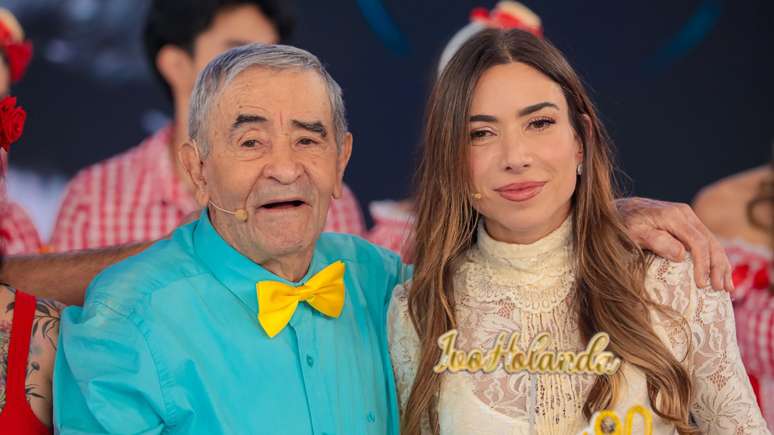 Ivo Holanda em programa especial ao lado de Patricia Abravanel -