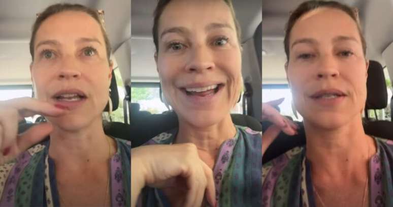 Luana Piovani relata confusão com passageiro em voo a Portugal.