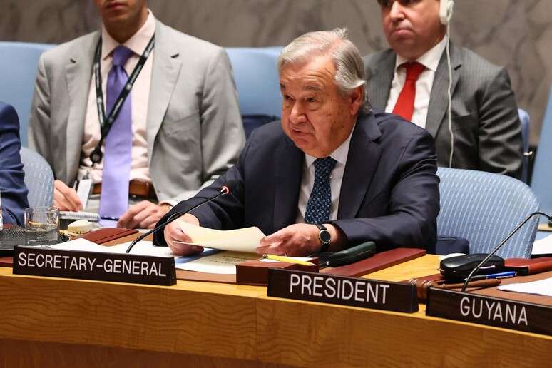 O secretário-geral da ONU, António Guterres