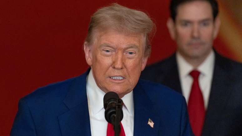 Trump anunciou a operação militar supresa no Irã na noite de sábado (21/6), no horário local