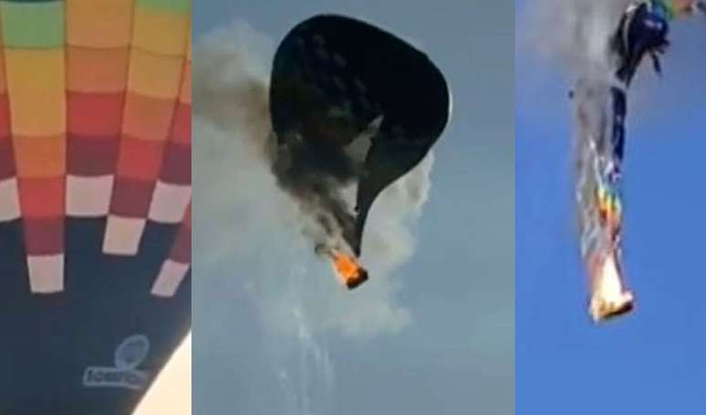O acidente com um balão em em Praia Grande (SC) deixou 8 pessoas mortas.