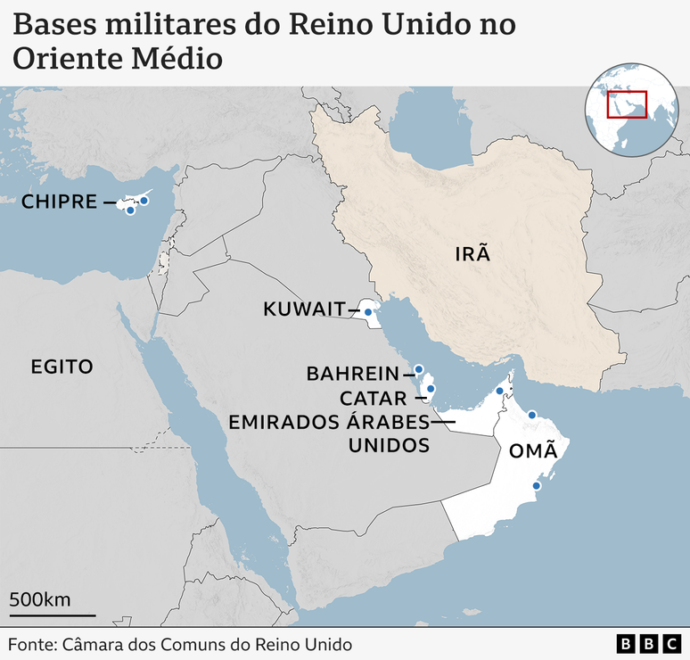 Bases do Reino Unido