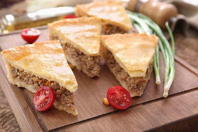 Torta de carne moída 