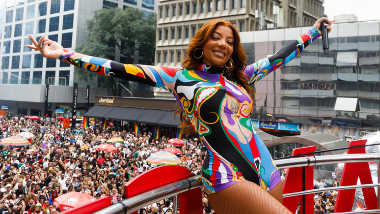 Ludmilla na Parada LGBTQIA+ 