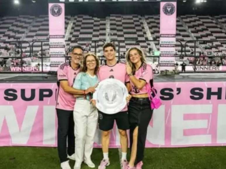 Família de Leo Afonso, brasileiro do Inter de Miami (Foto: Divulgação/Instagram)