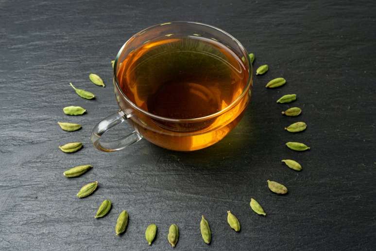 Chá de cardamomo 