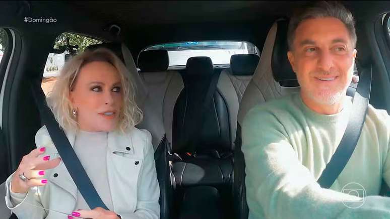 Ana Maria Braga contou a Luciano Huck detalhes sobre o início de seu relacionamento com seu atual marido