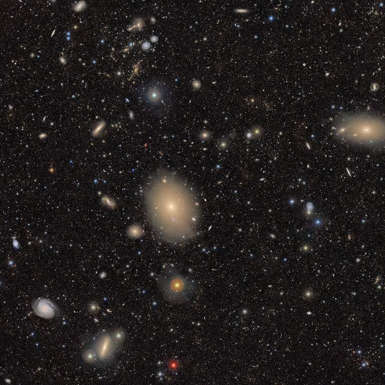 Primeiras imagens geradas pelo supertelescópio do projeto LSST, no Observatório Vera C. Rubin, no Chile. 
