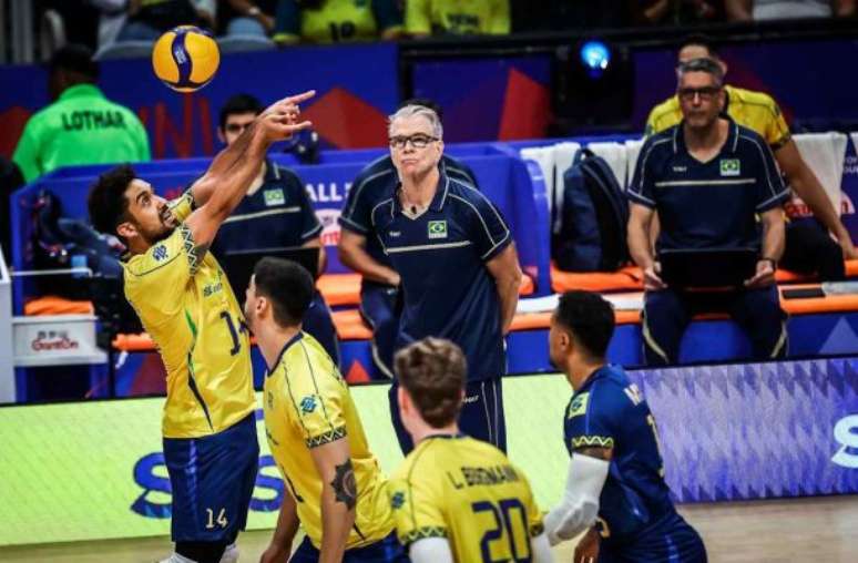 Sports broadcasts in the second phase of the male VNL