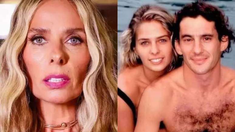 Adriane Galisteu relembrou o romance que viveu com Ayrton Senna