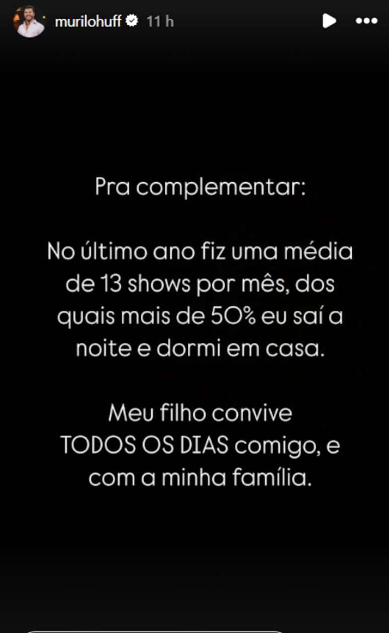 Murilo Huff fala sobre guarda de filho de Marilia Mendon&ccedil;a