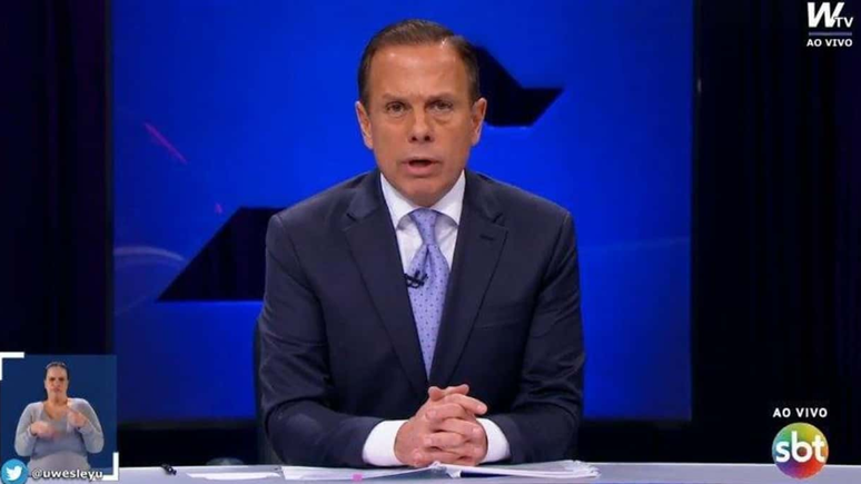 João Doria abandona programa do SBT após ser questionado sobre vídeo pornô