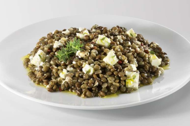 Lentil salad with tofu Lentil salad with tofu