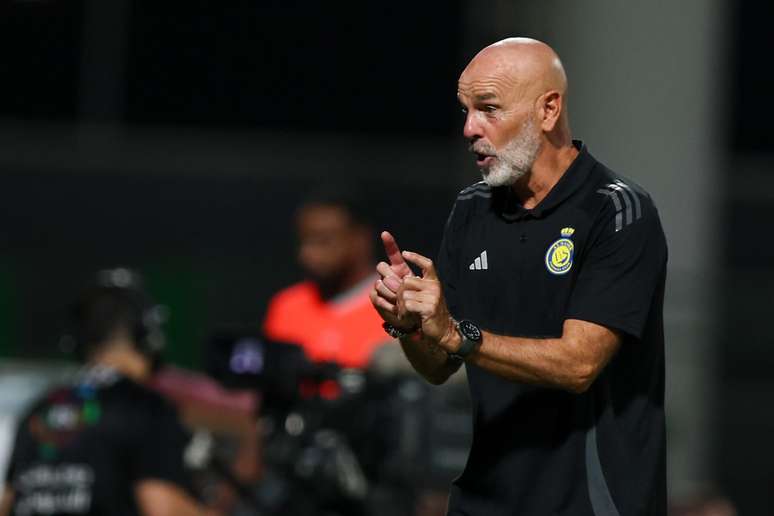 Stefano Pioli durante partida do Al-Nassr 