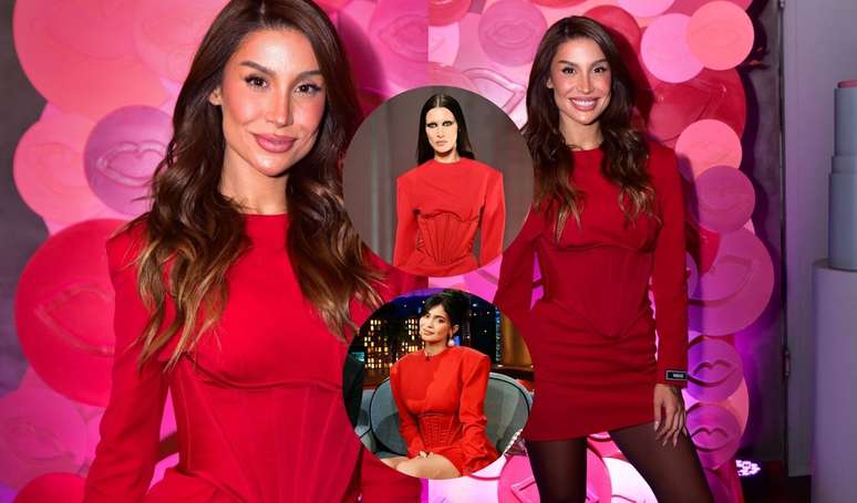 Owner of a millionaire empire, Bianca Andrade bets on a $ 22,000 Versace dress worn by Kylie Jenner and Bella Hadid during an event